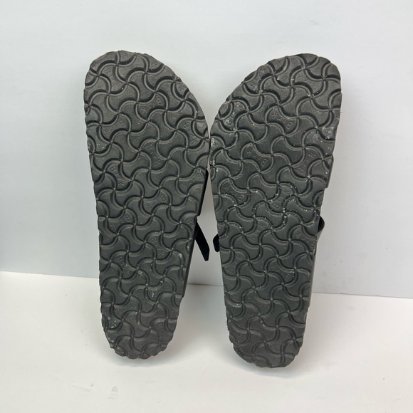 Birkenstock Mayari Sandals US Size 9 EU 40 Black Adjustable Toe Loop Slide Shoe - Picture 4 of 7